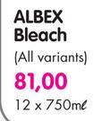 Domestos Thick Bleach (All Variants) - 12 x 750ml
