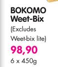 Bokomo Weet-Bix (Excludes Weet-Bix Lite ) - 6 x 450g 