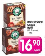 Robertsons Spices Refill (All Flavours) - 168g Each