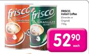 Frisco Instant Coffee (Granules Or Original) - 750g Each