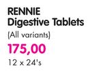Rennie Digestive Tablets(All Variants)-12 x 24's