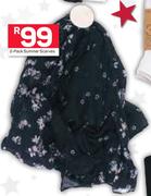 2 Pack Summer Scarves