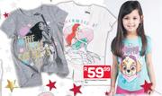Girls Coolest Character Tee