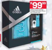 Addidas Ice Dive Gift Set (Includes 50ml After Shave & 1 Shower Gel)