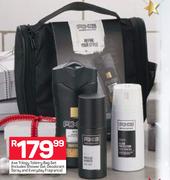 Axe Trilogy Toiletry Bag Set (Includes Shower Gel, Deodorant Spray & Everyday Fragrance)