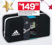 Addidas Toiletry Bag Gift Set (Includes 50ml Eau De Toilette Spray & Shower Gel)