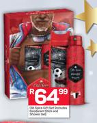 Old Spice Gift Set (Includes Deodorant Stick & Shower Gel)
