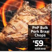PnP Bulk Pork Braai Chops-Per Kg