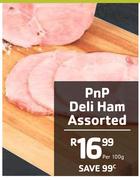 PnP Deli Ham Assorted-Per 100g