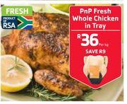 PNP Fresh Whole Chicken In Tray-Per kg