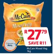 McCain Mixed Veg-1Kg