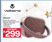 Volkano Amber Rose Series Speaker With Fabric Trim VK-3020-PK