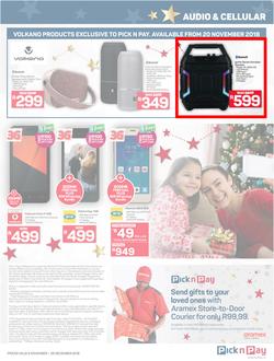 Pick n Pay : Pick Well This Christmas Gifting Catalogue (05 Nov - 26 Dec 2018), page 31