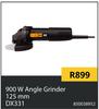CAT 900W Angle Grinder 125mm DX331 850038952