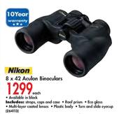 Nikon 8 x 42 Aculon Binoculars
