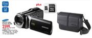 Samsung Full HD Video Camera Bundle(H440)-Per Bundle