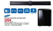 Samsung 3D Smart Sound Bar And Subwoofer (HT-E8200)-Each