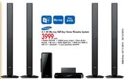 Samsung 5.1 3D Blu-Ray Tall Boy Home Theatre System (HTF5550)-Each