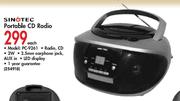 Sinotec Portable CD Radio (PC-9261)-Each