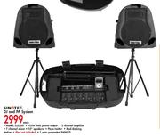 Sinotec DJ & PA System (DJS200)-Each