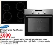 Samsung 595mm Oven And Ceran Hob Set(PKG007)-Per Set