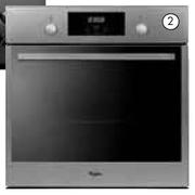 Whirlpool 595mm Eye level Oven Undercounter Oven(AKP1371X)-Each