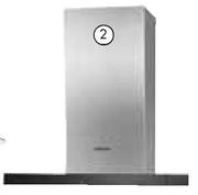 Samsung 600mm Touch Control Chimney(HDC6A90TX)-Each