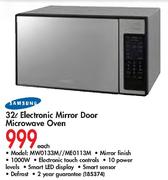 Samsung Electronic Mirror Door Microwave Oven(MW0133M//ME0113M)-32ltr Each