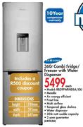 Samsung 360L Combi Fridge/Freezer With Water Dispenser(RB29FWRNDSA/OU)-Each