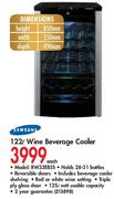 Samsung 122L Wine Beverage Cooler(RW33EBSS)-Each
