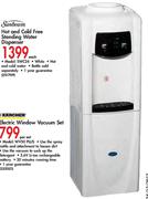 Sunbeam Hot And Cold Free Standing Water Dispenser(SWC24)-Each