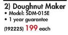 Salton Doughtnut Maker(SDM-015E)-Each