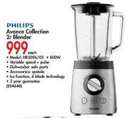 Philips Avance Collection Blender(HR2096/03)-2ltr Each