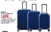 Metalix 3 Piece Trolley Set-Per Set