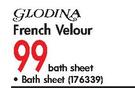 Glodina French Velour Bath Sheet