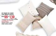 In House In Home Linen Blend Cushions-Each