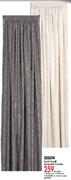 Sheraton Swirl Scroll Jacquard Curtain(230x218Cm)-Per Drop