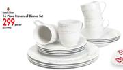 16 Piece Provencal Dinner Set-Per Set