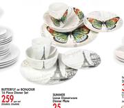 Butterfly Or Bonjour 16 Piece Dinner Set-Per Set