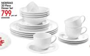 Noritake 20 Piece Dinner Set-Per Set