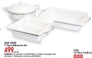 One More 7 Piece Bakeware Set-Per Set
