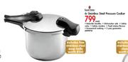 Russell Hobbs 6Ltr Stainless Steel Pressure Cooker-Each