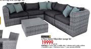 Terrace Leisure 6 Piece Sienna Polywicker Lounge Set-Per Set