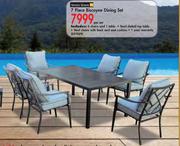 Terrace Leisure 7 Piece Biscayne Dining Set-Per Set