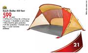 Camp Master Beach Shelter 400 Tent-Each