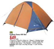 Camp Master Explorer Dome 400 Tent-Each