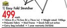 Camp Master Easy Fold Stretcher(183x74.5x76cm)-Each