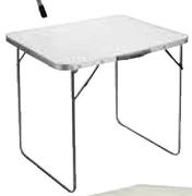 Camp Master Large Steel Camping Table(122x71x60cm)-Each