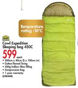 Camp Master Cowl Expedition Sleeping Bag(200x40x100cm)-450 Each