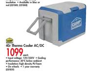 Camp Master 40Ltr Thermo Cooler AC/DC-Each